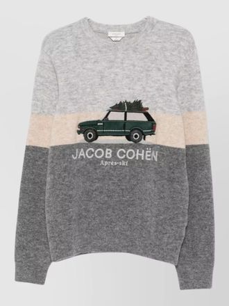 Jacob Cohen alpaca wool crewneck jumper