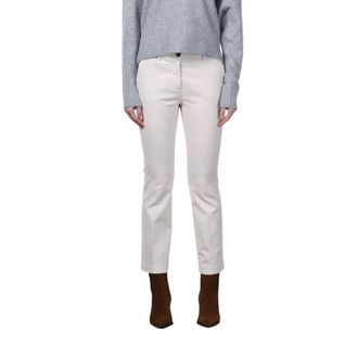 Mason's Pantalones Chinos Trompeta New York - Trousers - Mujer - Blanco - 2XS