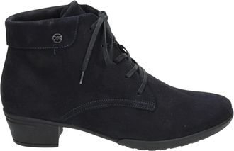 Hartjes Blauwe Western Dameslaars - Dames - Veterlaarzen - Blauw - 38 1/2 EU - Leer - Schoenen