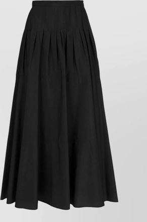 Max Mara cotton midi skirt