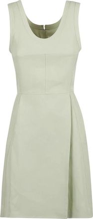 Jil Sander Korte Jurk - Dames - Korte kleedjes - Groen - 2XS - Kleedjes