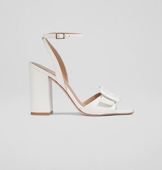 L.k. Bennett Womens Florance Formal Sandals, White - Size UK 6