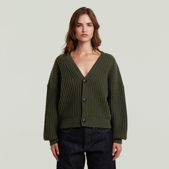 G-Star Loose Cardigan Knit - Grijs - Dames