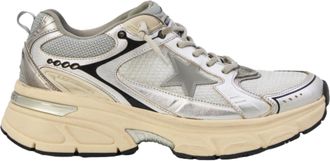 Golden Goose Grey Mesh Lightstar Sneakers
