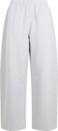 Alexander Wang Heathered Track Pants - Dames - Sweatpants - Grijs - S - Katoen - Broeken