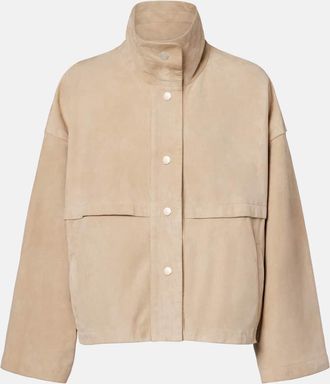 Nour Hammour Park suede jacket