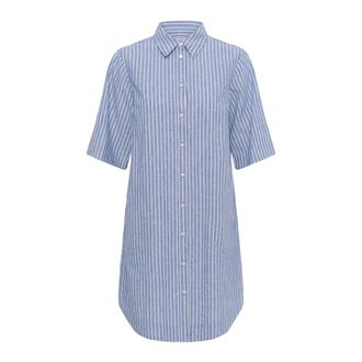 Part Two Shirt Kleedjes - Dames - Shirt Kleedjes - Blauw - XS - Kleedjes