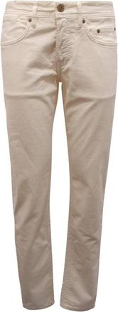 Siviglia Vintage Denim Broek Made in Italy - Heren - Slim Fit Jeans - Wit - W31 - Denim - Jeans