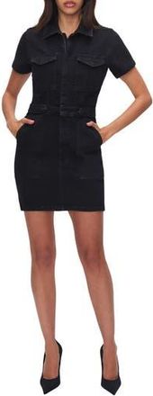 Good American Fit for Success Minidress in Black099 at Nordstrom Rack, Size X-Small