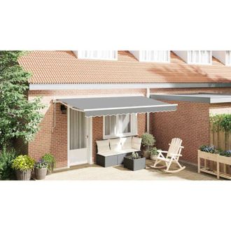 vidaXL Vidaxl - Marco De Toldo Blanco 4 X 2 M Acero Galvanizado Y Aluminio