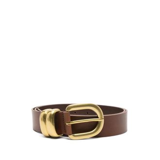 By Malene Birger Belts, female, Brown, Size: ONE SIZE Zoira Belt