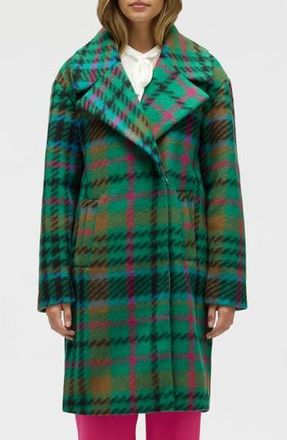 NVLT Notch Lapel Felted Coat in Apple Green at Nordstrom Rack, Size X-Small