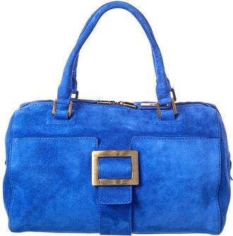 Roger Vivier Suede Satchel