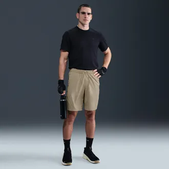 Nike Mens Form Dri-FIT 9 Unlined Versatile Shorts in Brown | FN2998-251