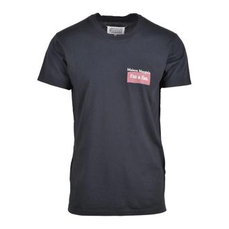 Maison Margiela T-Shirts, male, Black, Size: S T-Shirts