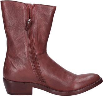 Emanuelle Vee Rood - Dames - Cowboylaarzen - Rood - 38 EU - Leer - Schoenen