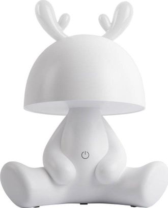 Leitmotiv Leitmotiv L&aacute;mpara De Mesa Deer Blanca Led Sin Cable