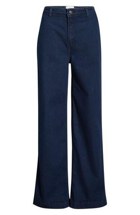 Reformation Bex Wide Leg Jeans in Reservoir Trouser Pockets at Nordstrom, Size 28