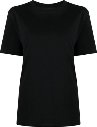 Sofie D'Hoore crew-neck cotton T-shirt - women - Cotton - 38 - Black