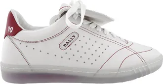 Bally Weldy Low-Top Leather Sneakers, Brand Size 36 ( US Size 5.5 )