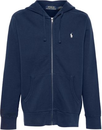 Ralph Lauren Blue Zipped Hoodie