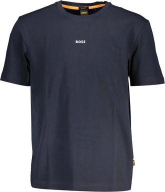 HUGO BOSS Hombre, Camisetas, Azul, Talla: S