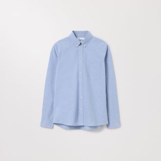Asket The Oxford Shirt Blue