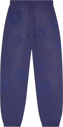 Denim Tears Mono Cotton Wreath Sweatpants Washed Blue SS25BAS0624