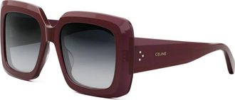 Celine Accessoires - Dames - Zonnebrillen - Rood - ONE Size - Accessoires