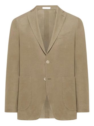 Boglioli Blazer met enkele rij knopen - Beige