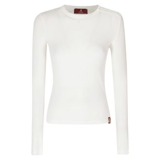 Dondup Camiseta de manga larga - Tops - Mujer - Blanco - M