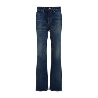 Celine Dark Blue Flared Leg Jeans