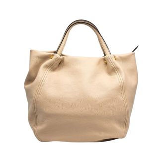 Gianni Chiarini Dames, Tassen, Beige, Maat: ONE Size Leer