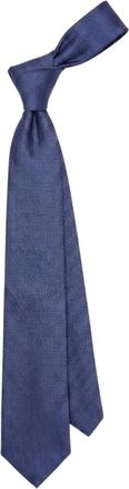 Givenchy Zijden das - Heren - Stropdassen - Blauw - ONE Size - Accessoires