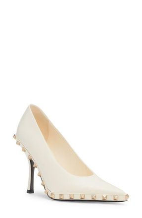 Valentino Garavani Rockstud Pump in 098 Ivory at Nordstrom, Size 8Us