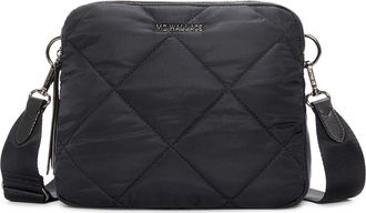 MZ Wallace Bowery Quilted Nylon Crossbody Bag in Black 2 at Nordstrom