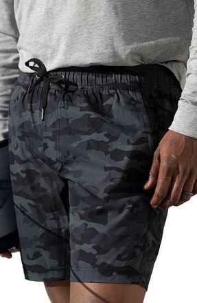 Tailor Vintage Shell 4-Way Stretch Doc Shorts in Black Camo at Nordstrom Rack, Size Xx-Large