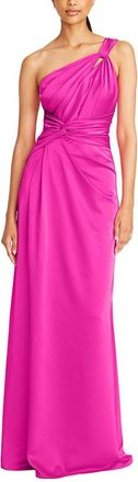 Theia Gloria Twist A-Line Gown