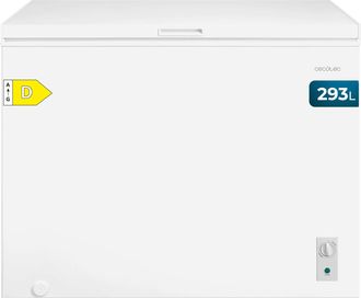 Cecotec Cecotec Congelador Horizontal 293l Bolero Coolmarket Chest 293m White D. Cesta Con Asas, Control Mec&aacute;nico Led, Ultracontact D-cool, Dual Function, Pue