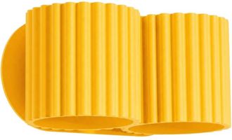 Sollux Lighting Aplique de pared amarillo aluminio alt. 10 cm