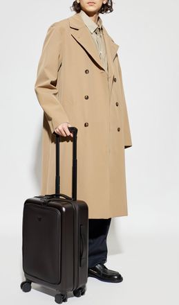 Emporio Armani Carry-on Suitcase, Mens, Black