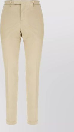 Pantaloni Torino stretch lyocell blend tailored trousers belt loops