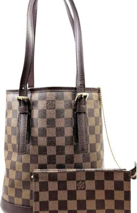 Louis Vuitton Damier Canvas Damier Canvas Pouch Shoulder Bag Tote Bag (Pre-Owned)