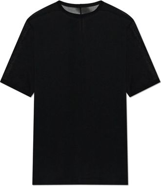 Rick Owens Brad T-Shirt - Heren - T-shirts - Zwart - M - Katoen - Tops