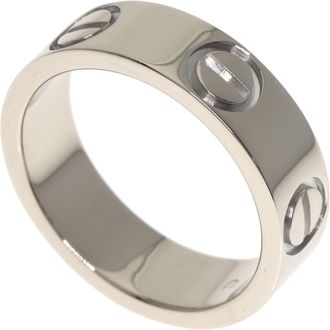 Cartier White Gold White Gold (18K) Band Ring (Pre-Owned)