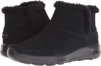 Skechers Womens On-The-Go Joy Ankle Boot, Black, 6