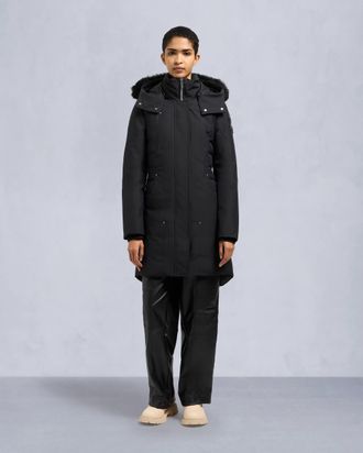 Moose Knuckles Womens Cloud Shearling Parka