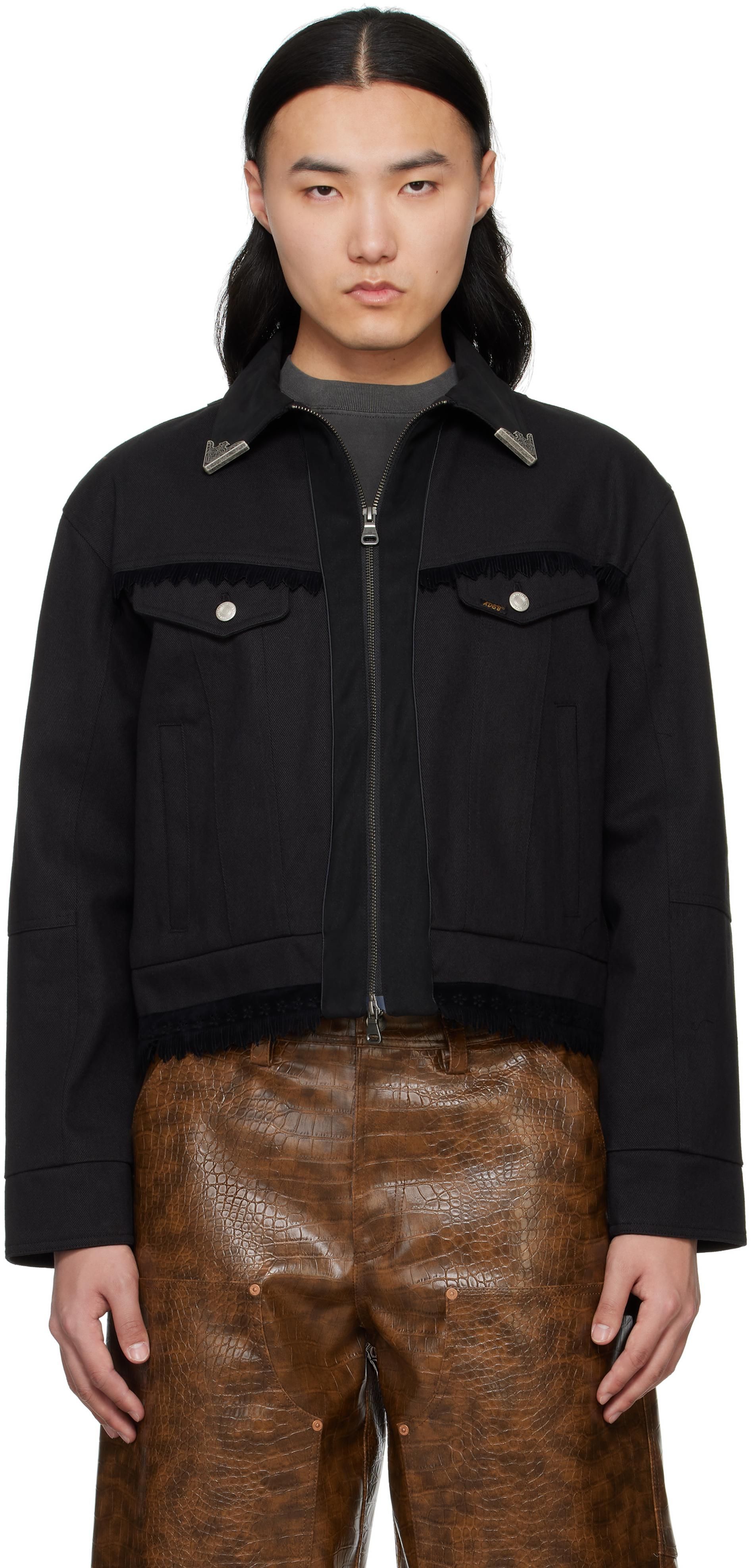 ジャケット・アウター Andersson Bell FLOWER SHEER ZIPUP JACKET Buy Andersson Bell Flower sheer Zip Up jacket 'Black