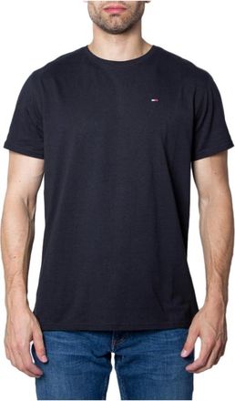 Tommy Hilfiger Hombre, Camisetas, Negro, Talla: XL