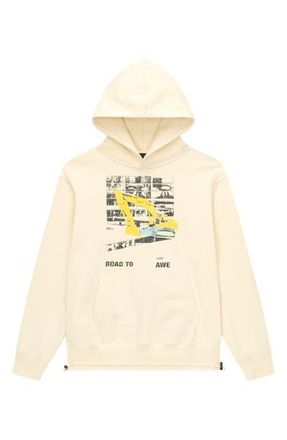 Rta Jordan Raw Sand Digger Oversize Graphic Hoodie at Nordstrom, Size Xxx-Large